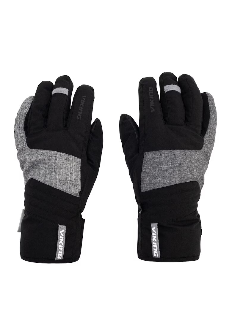 Viking Manusi de ski pentru barbati - Espada - Poliester - Negru/Gri -