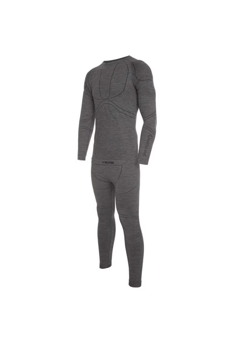 Viking Set termoactiv - Poliester - Griwqfazxg - Gri