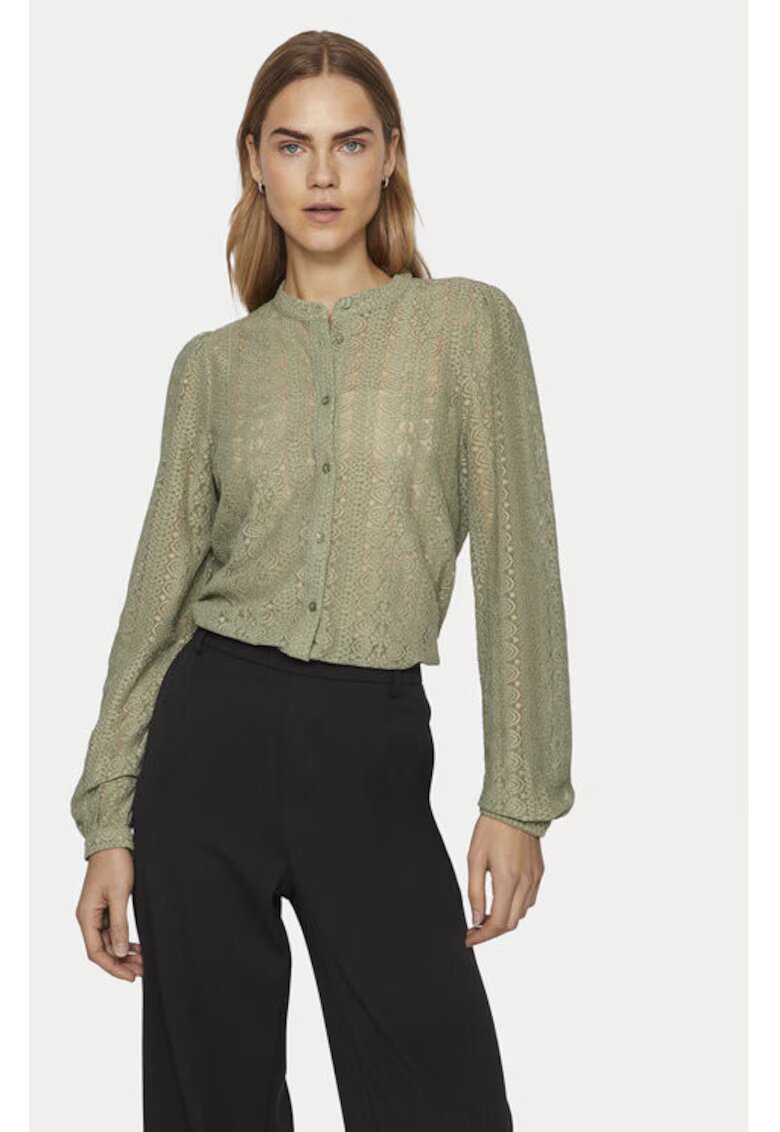 Vila Bluza dama - 304687532 - Poliamida - 2XL INTL - Verde