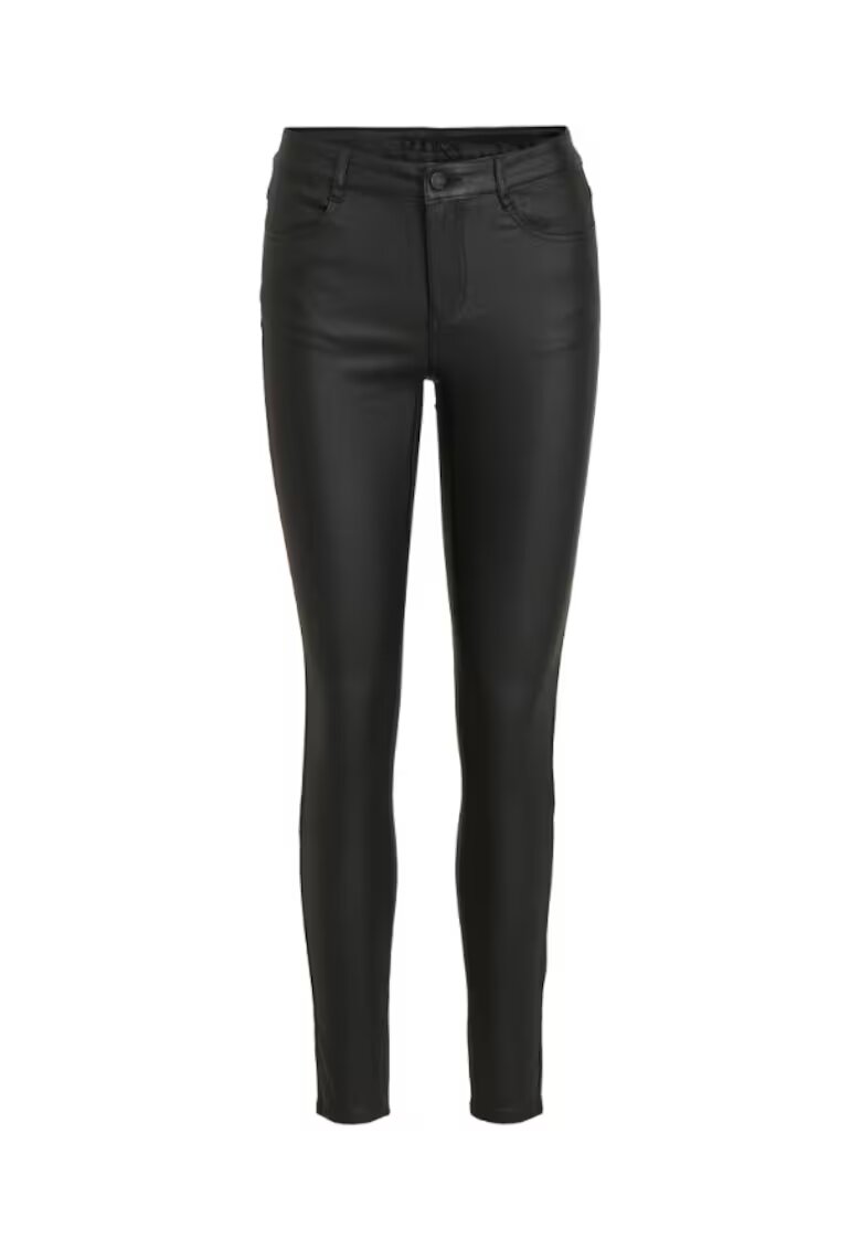 Vila Pantaloni dama - 302587254 - Viscoza - Negru