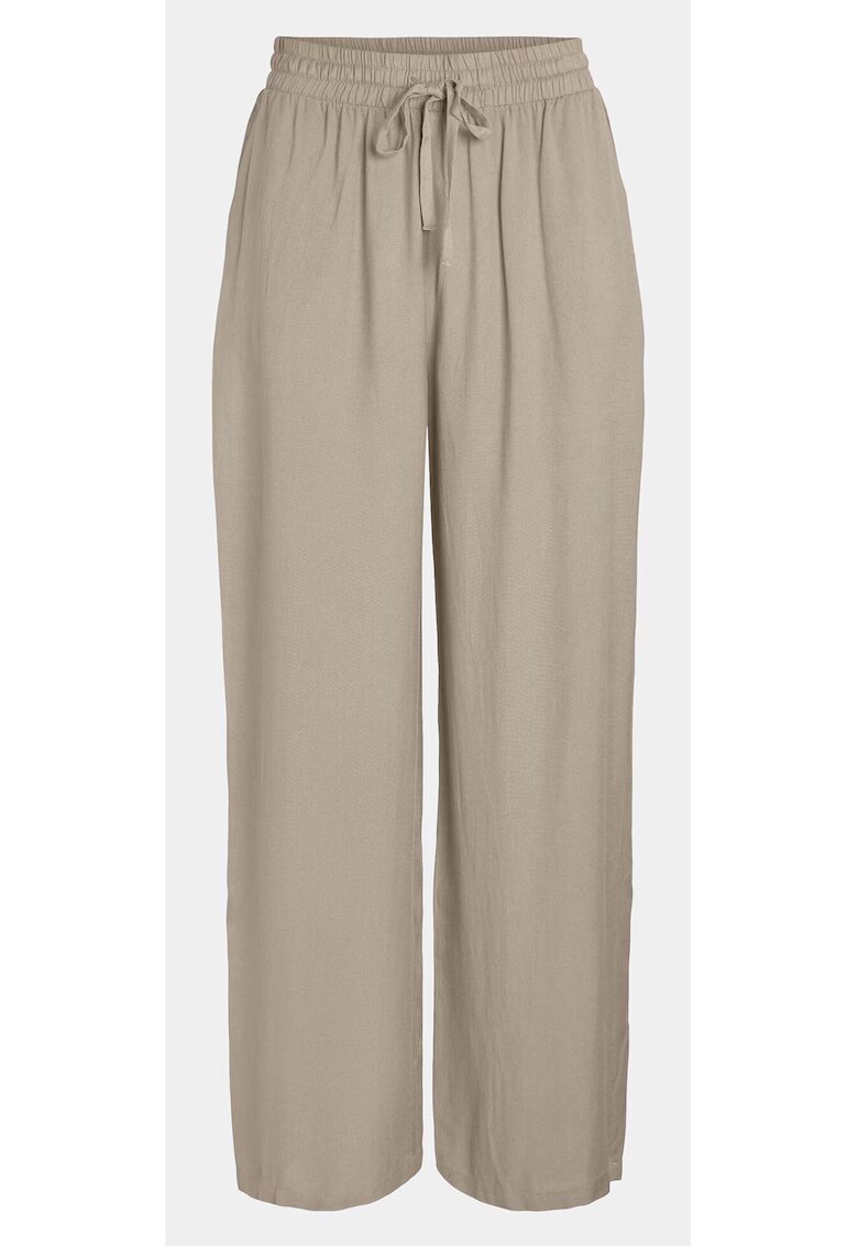 Vila Pantaloni dama - 303499167 - Bej - Viscoza