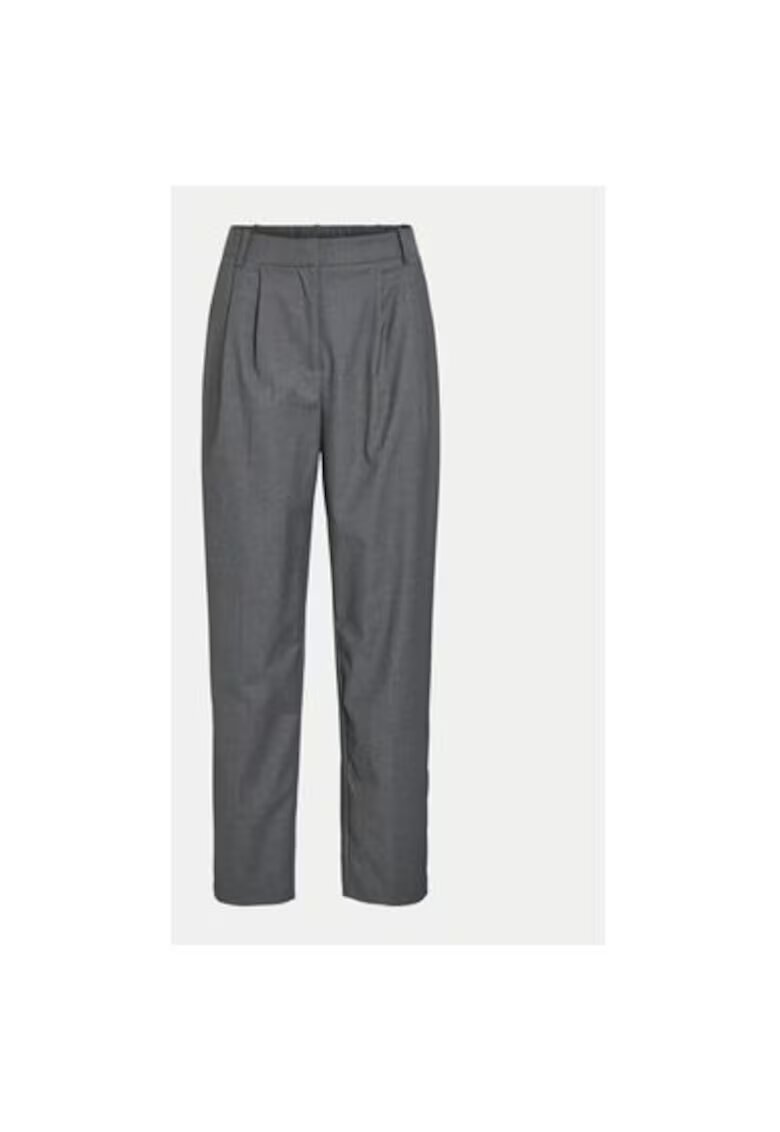 Vila Pantaloni dama - 304768323 - Poliester/Viscoza - Gri - Gri