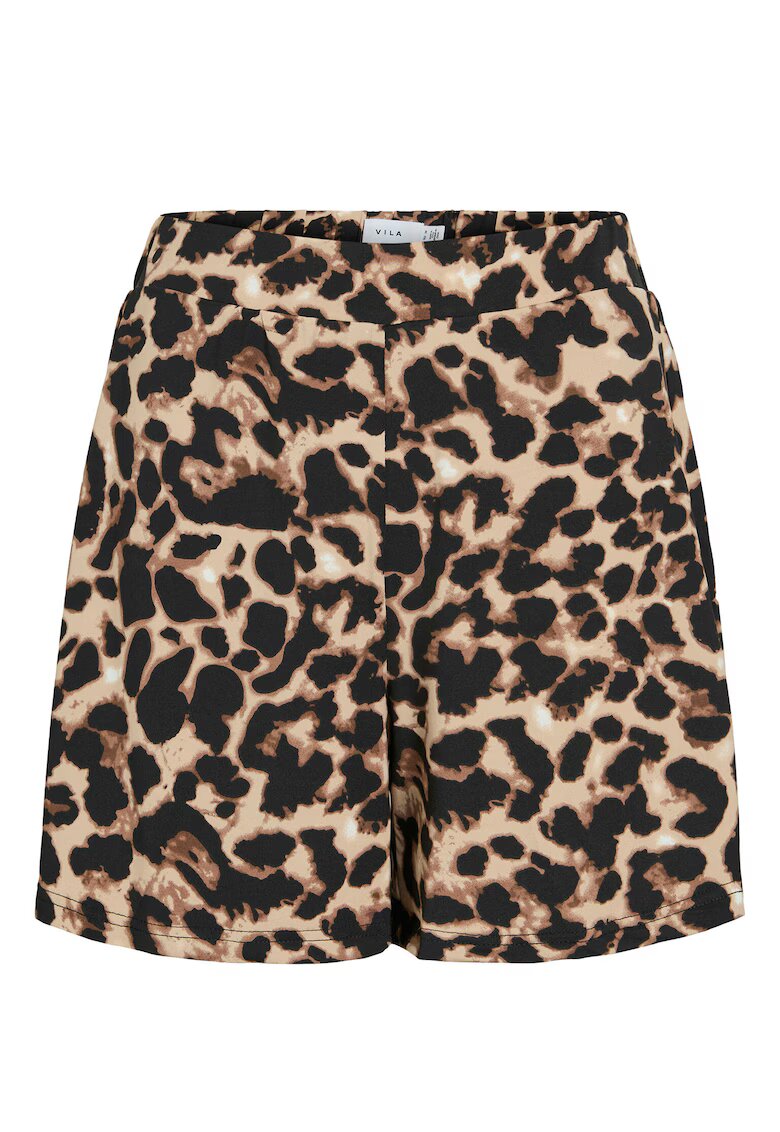 Vila Pantaloni scurti dama 14109339 - Poliester - Maro - Maro