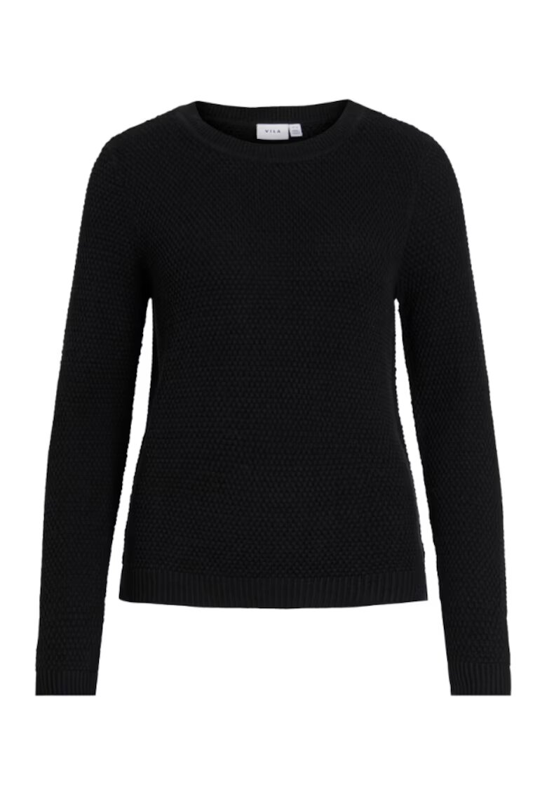 Vila Pulover dama - 302587520 - Bumbac - Negru