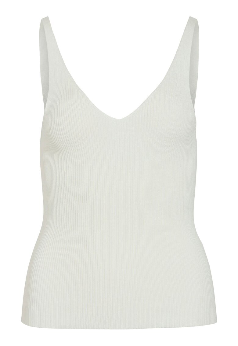 Vila Top dama 14104135 - Viscoza/Nylon - Alb - Alb