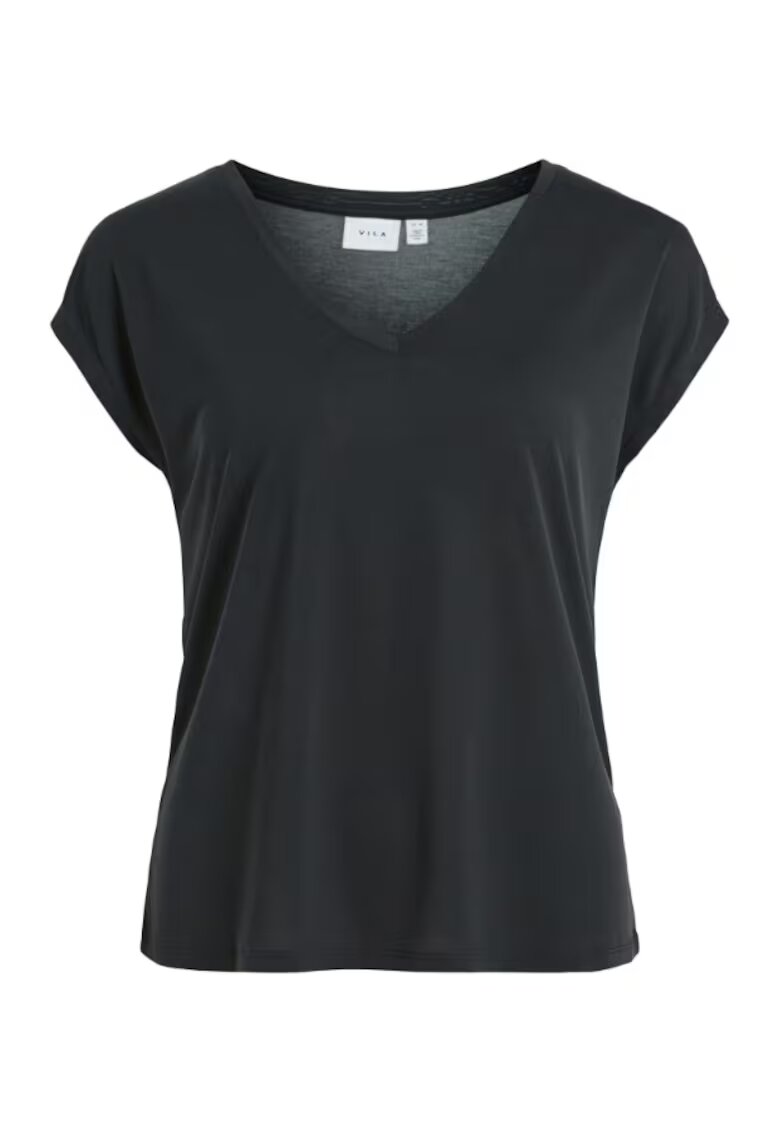Vila Tricou dama - 301806554 - Modal - Negru