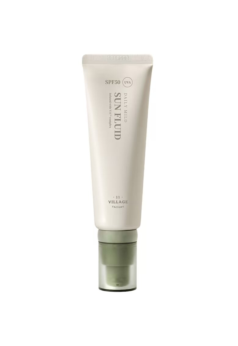 Village 11 Factory Daily Mild Sun Fluid Crema de fata SPF50 50 ml