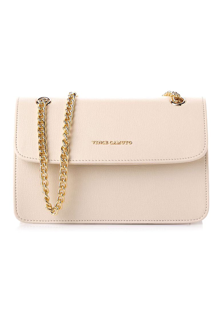 Vince Camuto Geanta crossbody cu lant - Crem - 25x16x9