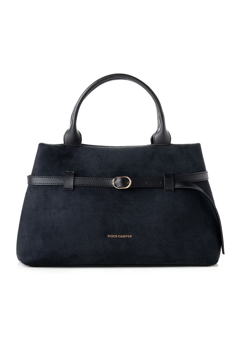 Vince Camuto Geanta din piele intoarsa sintetica cu maner - Negru