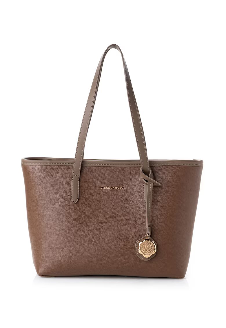 Vince Camuto Geanta shopper de piele ecologica - Maro
