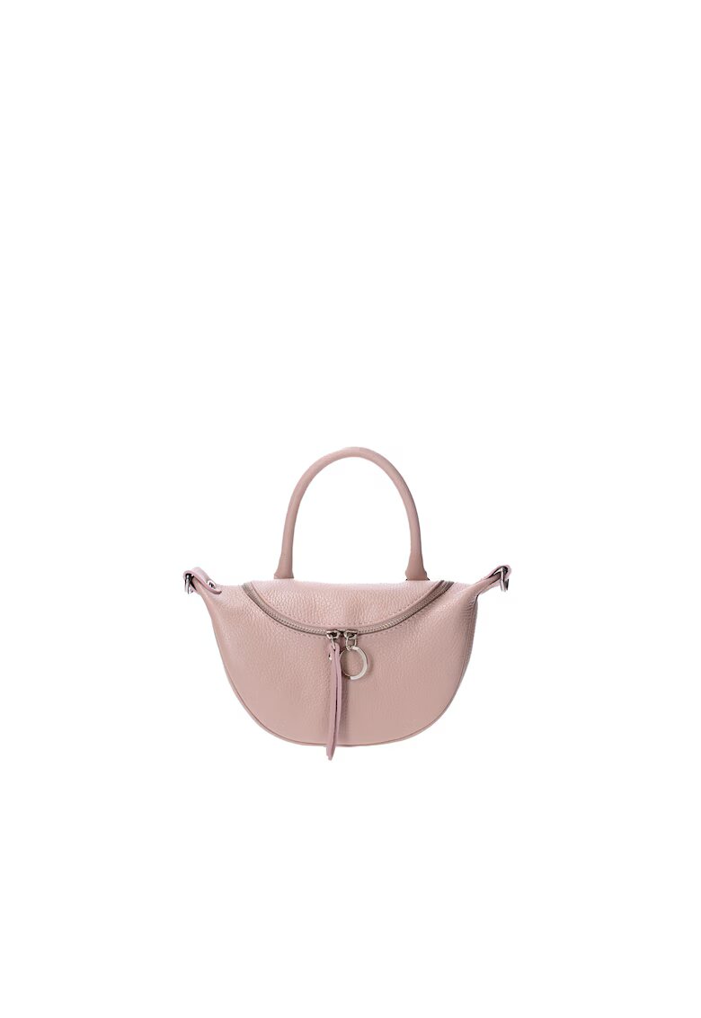 Viola Castellani Geanta crossbody de piele - Roz