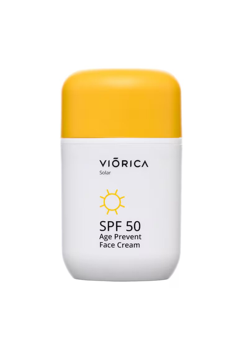 Viorica Crema de protectie solara Age-Prevent SPF 50 50 ml