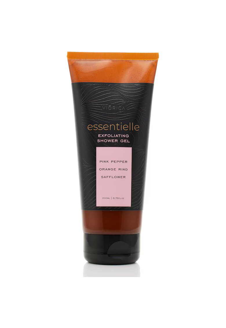 Viorica Gel de dus exfoliant - Essentielle - 200 ml
