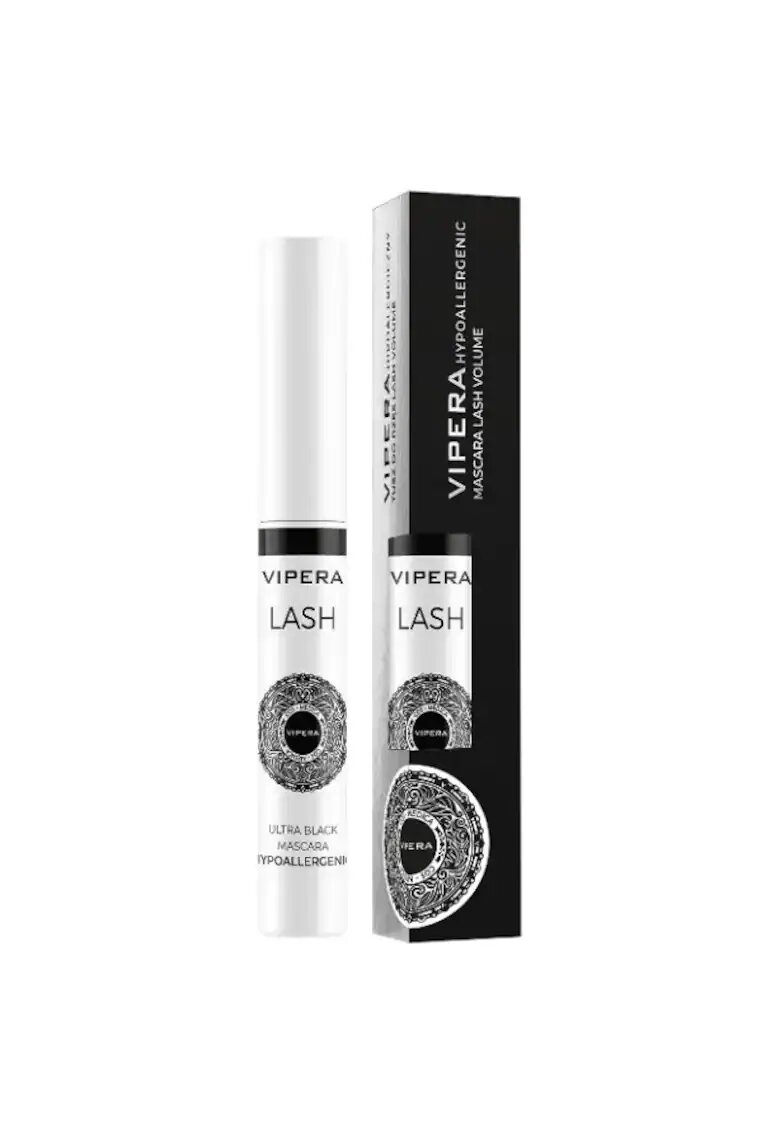 Vipera Mascara LASH VOLUME hipoalergica ultra-neagra 6ml