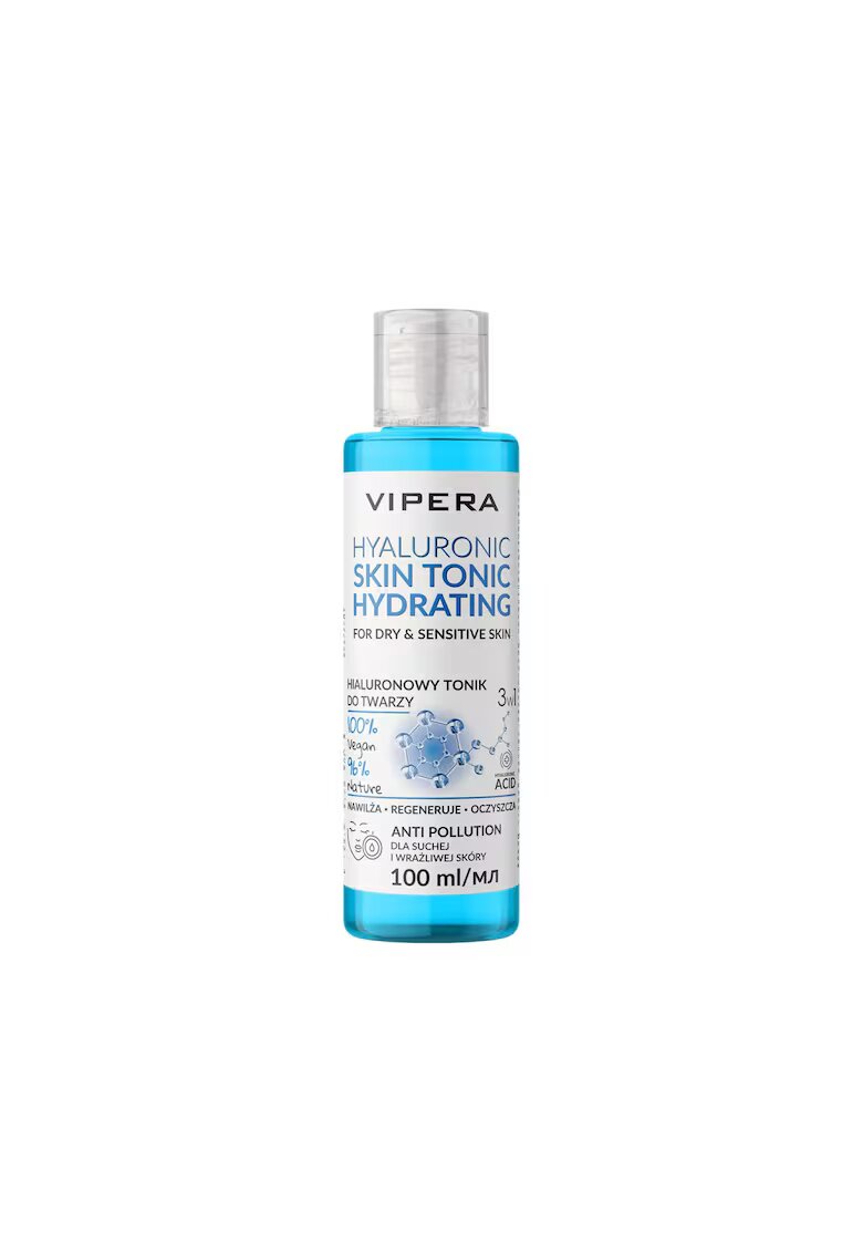 Vipera Tonic Hidratant cu Acid Hialuronic pentru toate tipurile de piele - 100 ml - 100 ml