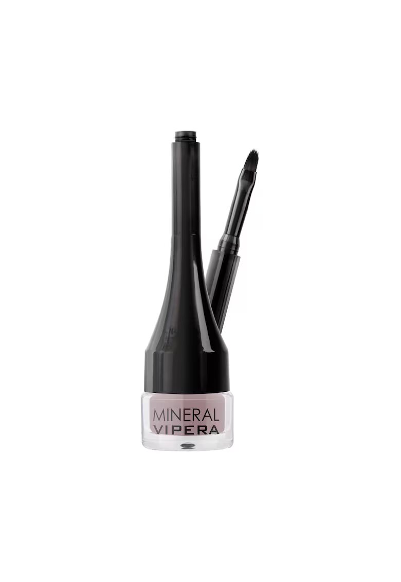 Vipera Tus cu pensula rezistent la apa - pentru pleoape si sprancene Mineral - Nr. 06Q Agat