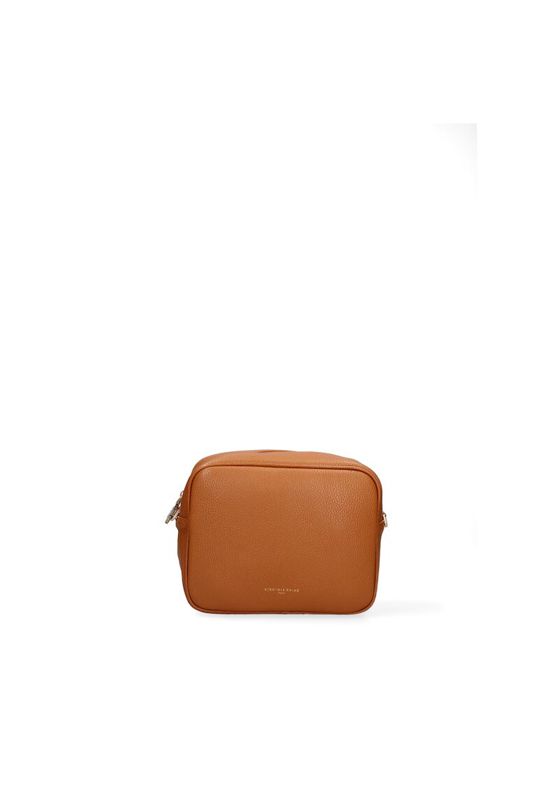 Virginia Rhine Geanta crossbody din piele cu model uni