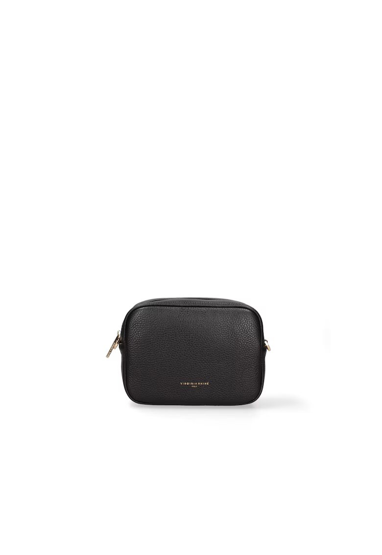 Virginia Rhine Geanta crossbody din piele cu model uni si bareta detasabila