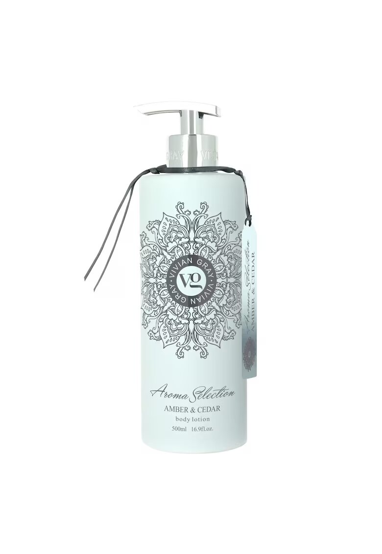Vivian Gray Lotiune de corp Aroma Selection Amber & Cedar - 500 ml