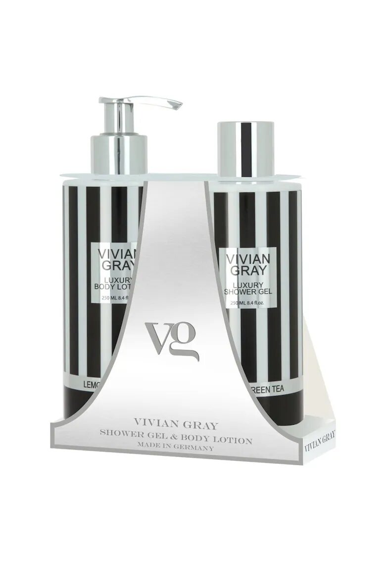 Vivian Gray Set Lotiune de corp Lemon & Green Tea - Unisex - 250 ml + Gel de dus - 250 ml