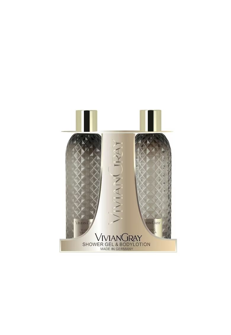 Vivian Gray Set Lotiune de corp Ylang & Vanilla - Unisex - 300 ml + Gel de dus - 300 ml