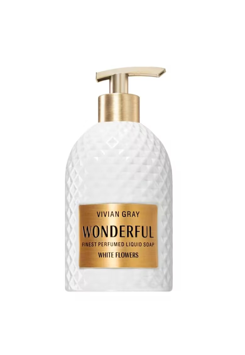 Vivian Gray Wonderful White Flowers - Unisex - Sapun lichid - 500 ml