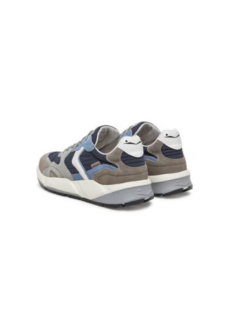 Voile Blanche Pantofi sport barbati - 2018288 - Piele naturala - 45 EU - Bleumarin/Gri - Gri/Bleumarin