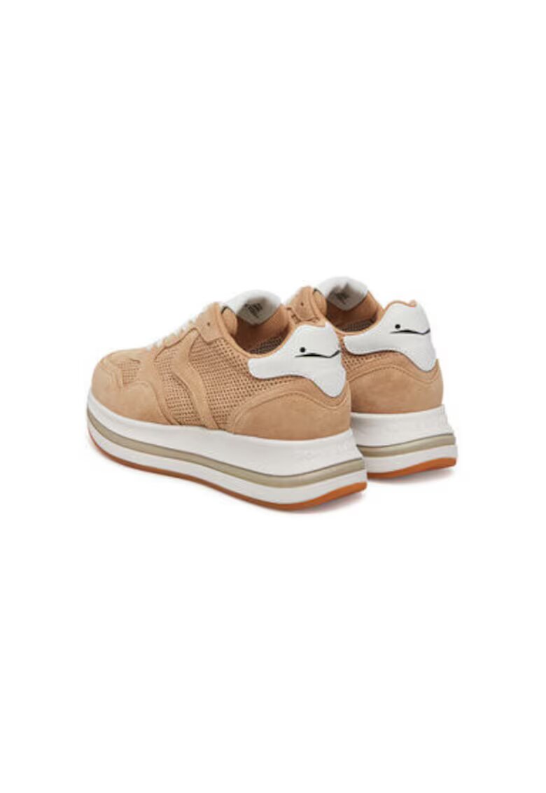 Voile Blanche Pantofi sport dama - 2019065 - Piele naturala - Bej