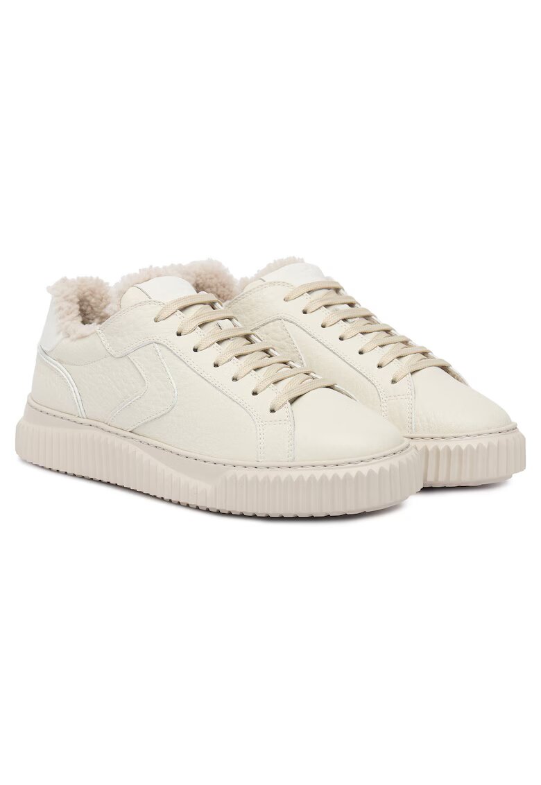 Voile Blanche Tenisi dama Lipari Fur 2017113.1 - piele naturala - alb