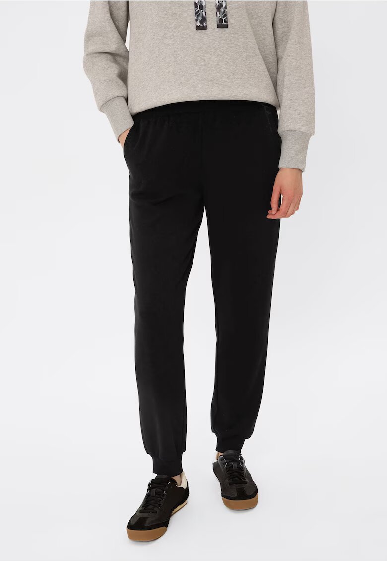 Volcano Pantaloni de trening dama - N-Silo - Regular Fit - Negru