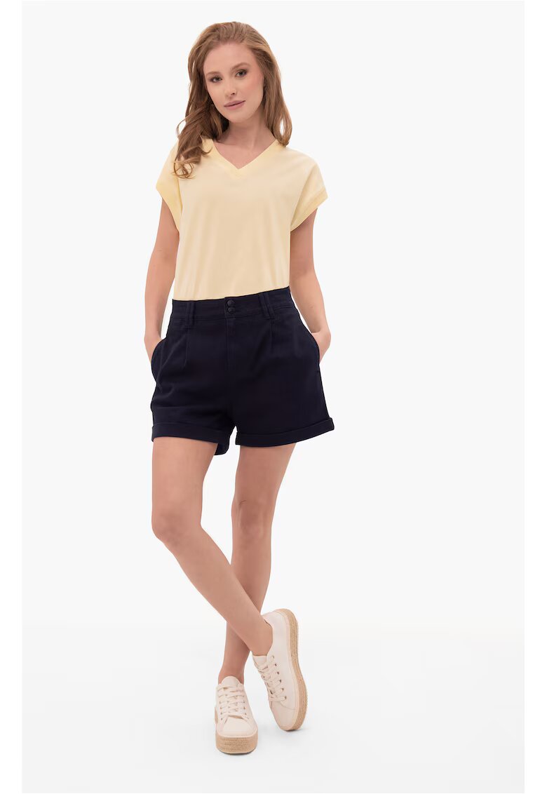 Volcano Pantaloni scurti din denim E-Candy pentru femei - bleumarin inchis - Bleumarin inchis