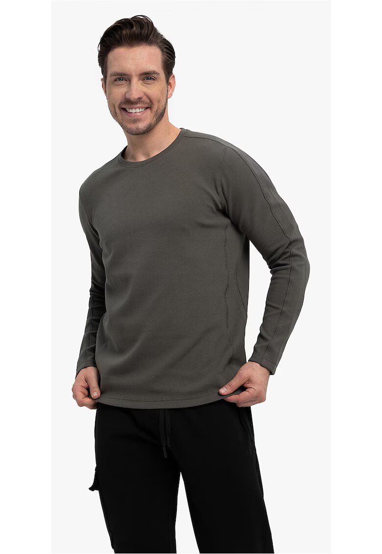 Volcano Tricou barbati cu maneci lungi L-Far - gri - Gri