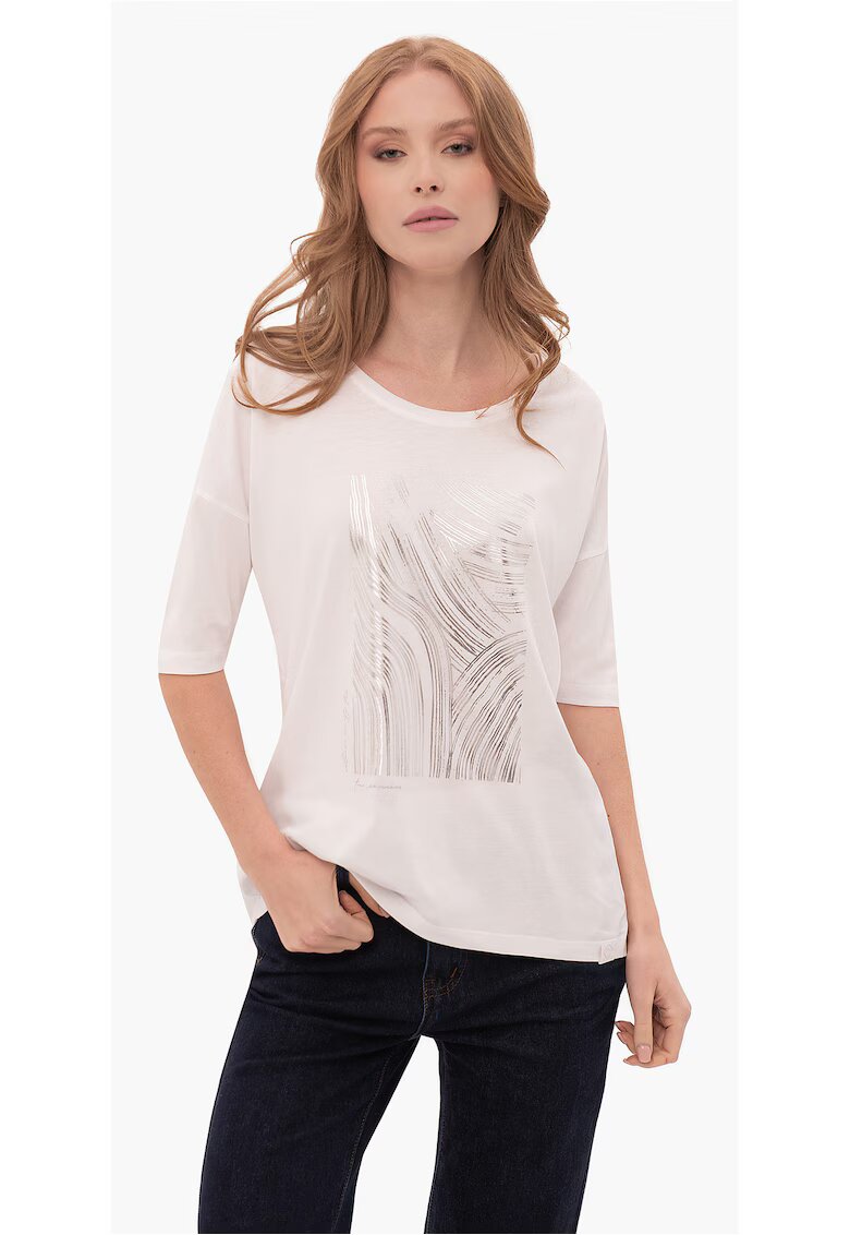 Volcano Tricou T-Fest pentru femei - alb - Comfort Fit