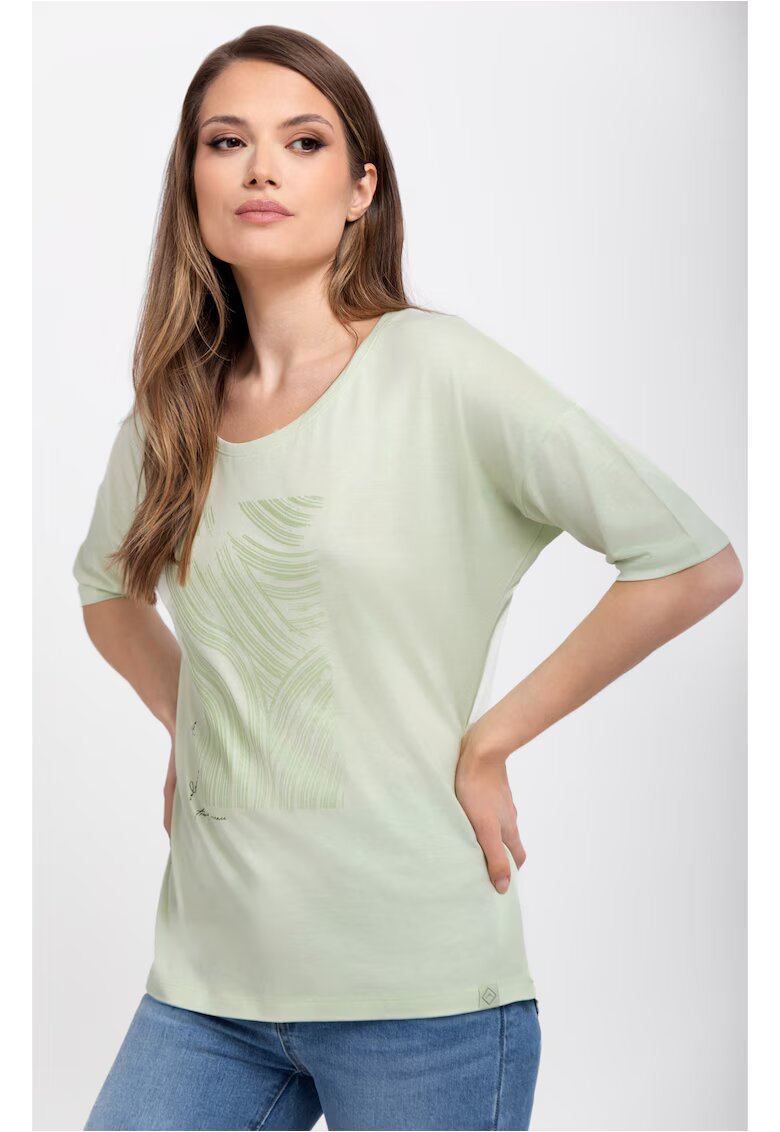 Volcano Tricou T-Fest pentru femei - verde - Comfort Fit