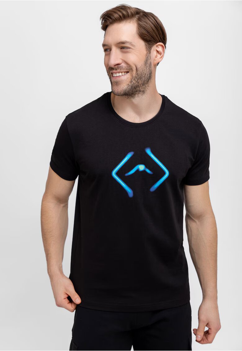 Volcano Tricou T-Fluo pentru barbati - negru - Negru