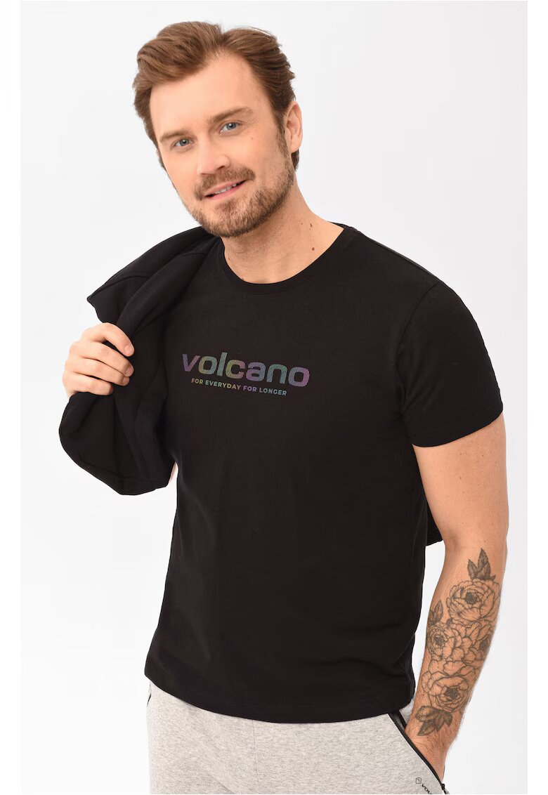 Volcano Tricou T-Moovo pentru barbati negru - Negru
