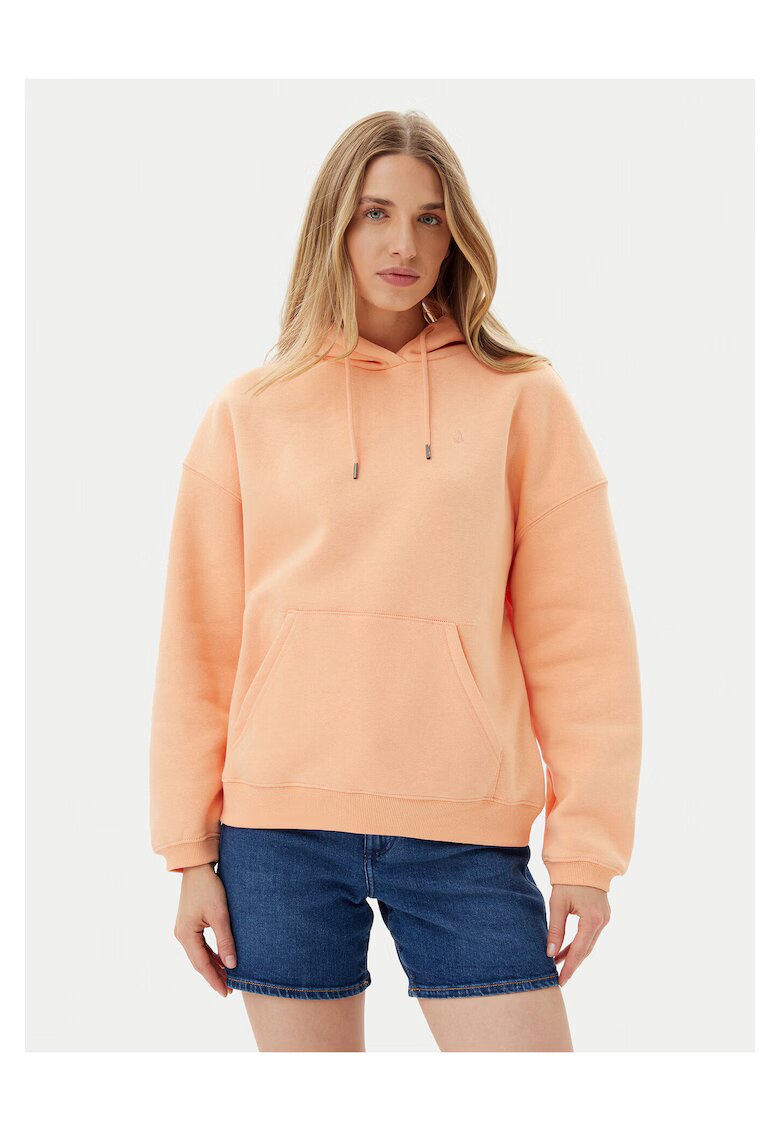 Volcom Hanorac dama portocalie - textil