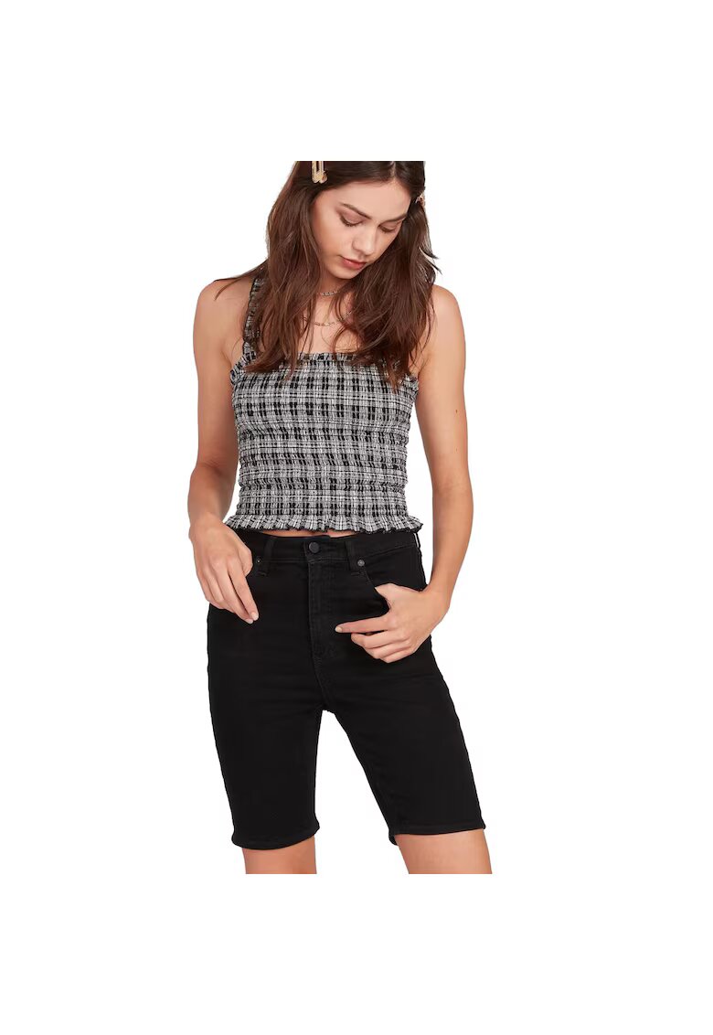 Volcom Pantaloni scurti de dama - Bumbac - Negru - W24