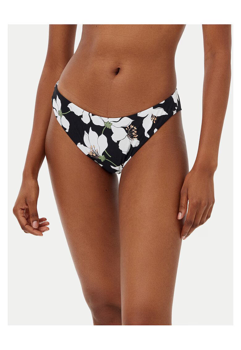 Volcom Slip de baie dama negru-alb