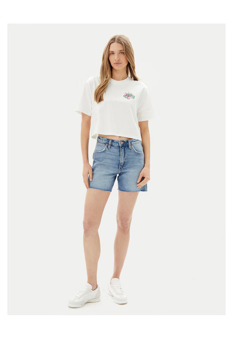 Volcom Tricou dama alb - bumbac