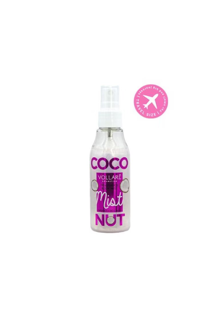 VOLLARE Cosmetics Spray de corp cu efect de stralucire - Aroma nuca de cocos - 75 ml