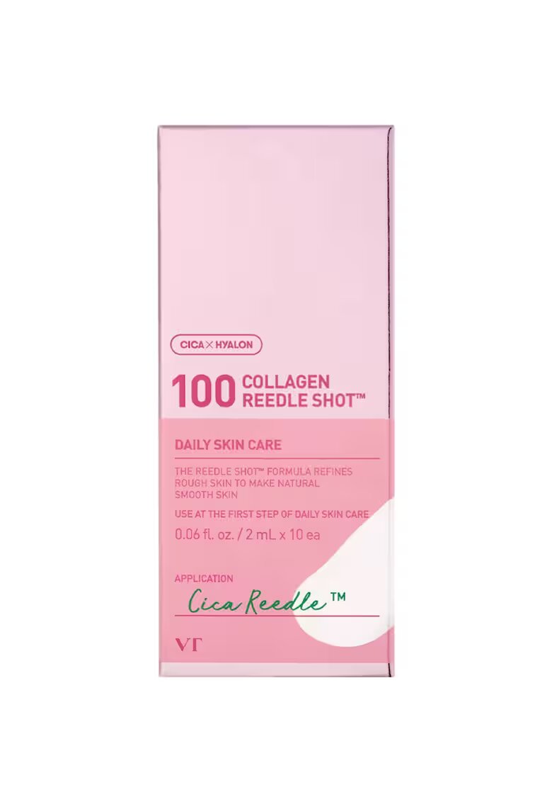 VT Cosmetics 100 Collagen Reedle Shot Ser de fata antiage 10 buc