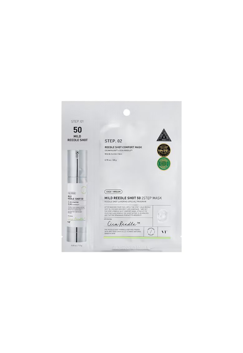 VT Cosmetics Mild Reedle Shot 50 2-Step Masca de fata 1 -5 gr