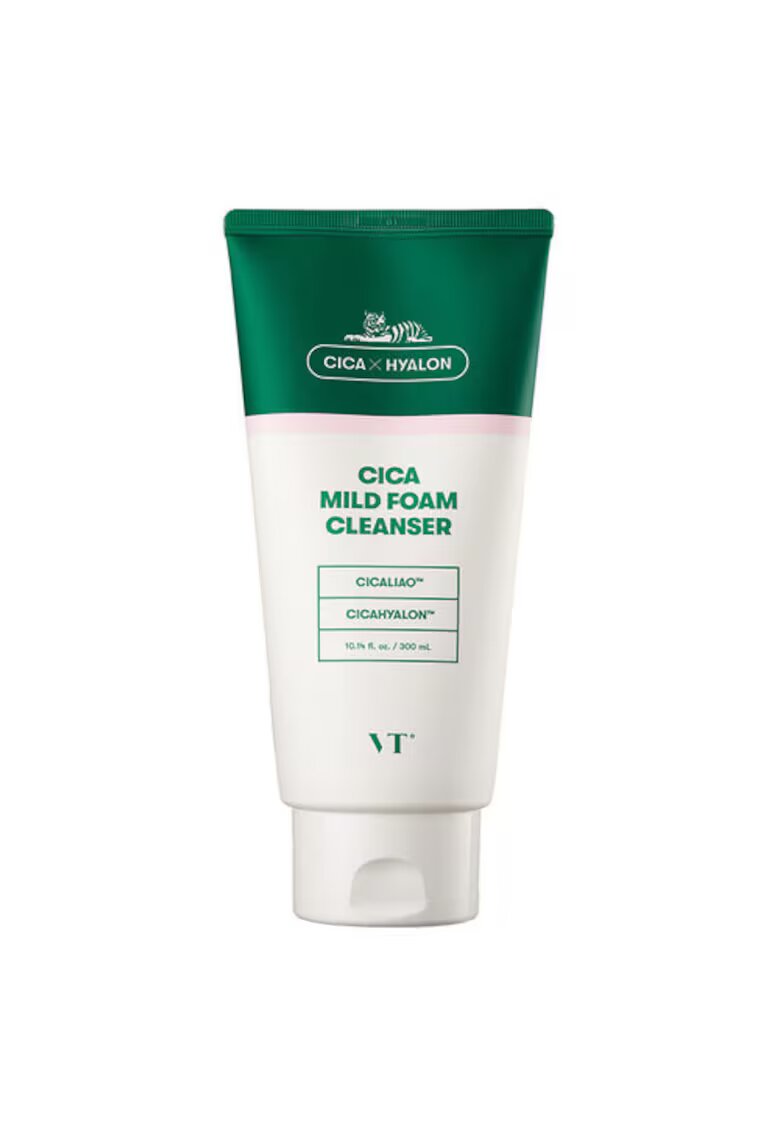 VT Cosmetics Spuma de curatare blanda cu centella asiatica cu efect calmant - VT Cosmetic - 300ml