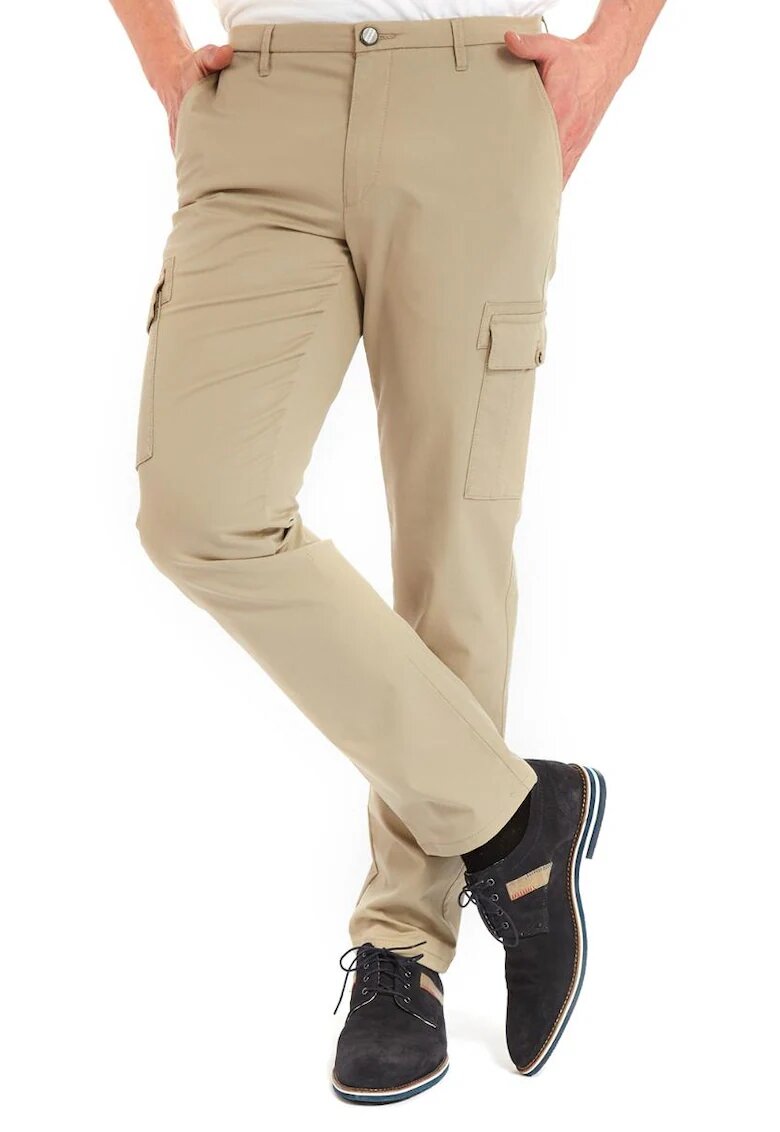 W Wegener Pantaloni Barbati - Cargo 5501 - Bej - talie redusa