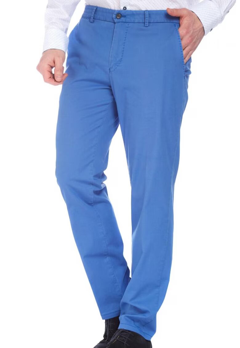 W Wegener Pantaloni Barbati Conti 5520 Albastru