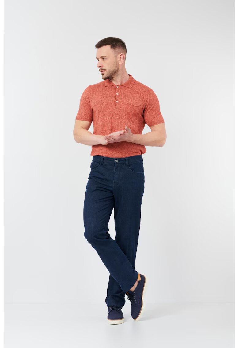 W Wegener Pantaloni barbati Douglas 5685 albastru - Albastru