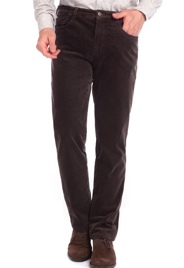 W Wegener Pantaloni barbati - Douglas 6569 - maro - Maro