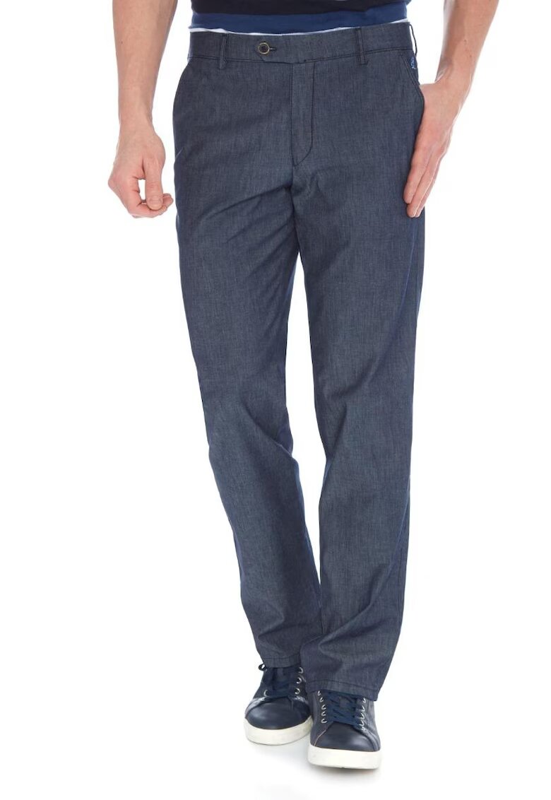 W Wegener Pantaloni barbati Eton 5687 - Albastru