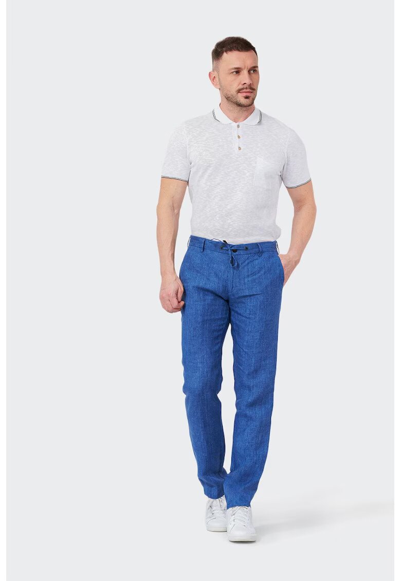 W Wegener Pantaloni barbati Joker 5693 albastru deschis